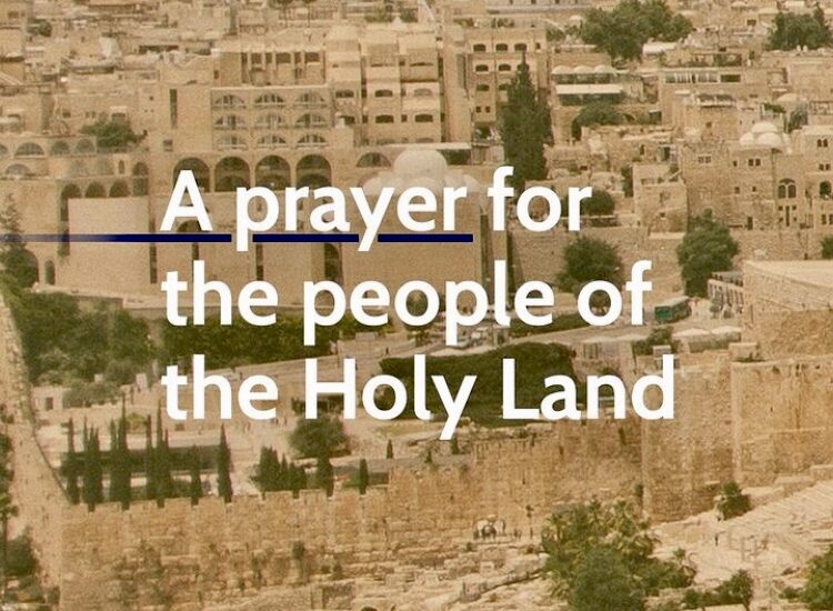 Pray for the Holy Land